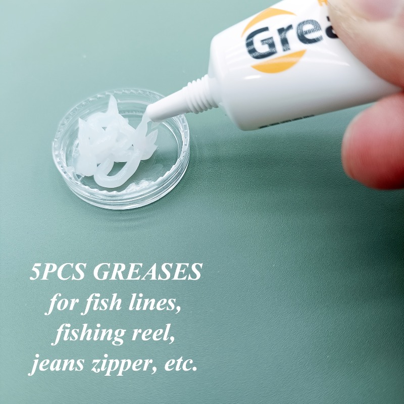 Reel Lubricant - 5Pcs 낚시 릴 기어 베어링 그리스
