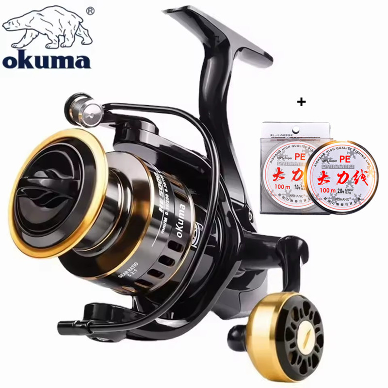 오쿠마 뉴 낚시릴 스피닝릴 메탈릴컵 12KG 최대 드랙 - Surf Reel 리뷰 및 가격