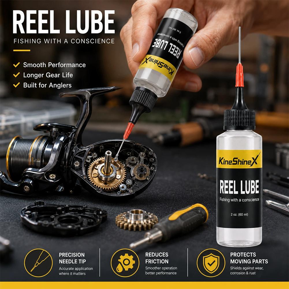 60ml 낚시 릴 오일 윤활유 보트 등급 윤활유 정밀  - Reel Lubricant 리뷰 및 가격