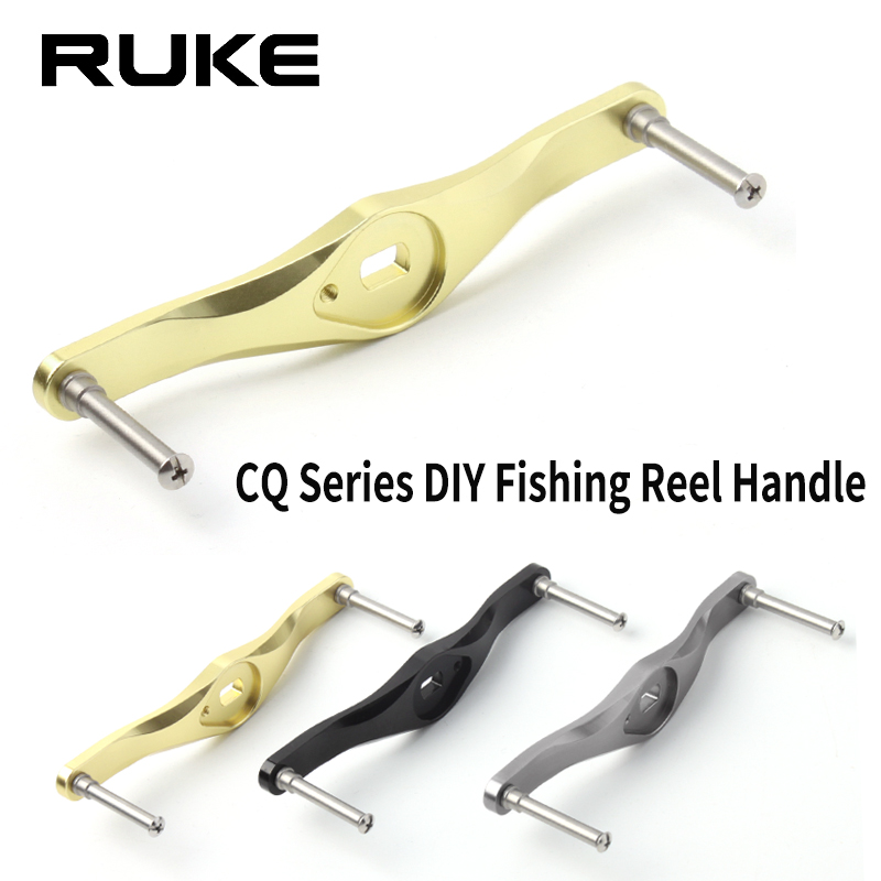 RUKE 1pc 낚시 릴 핸들 합금 알루미늄 재료 S  - Reel Spare Spool 리뷰 및 가격